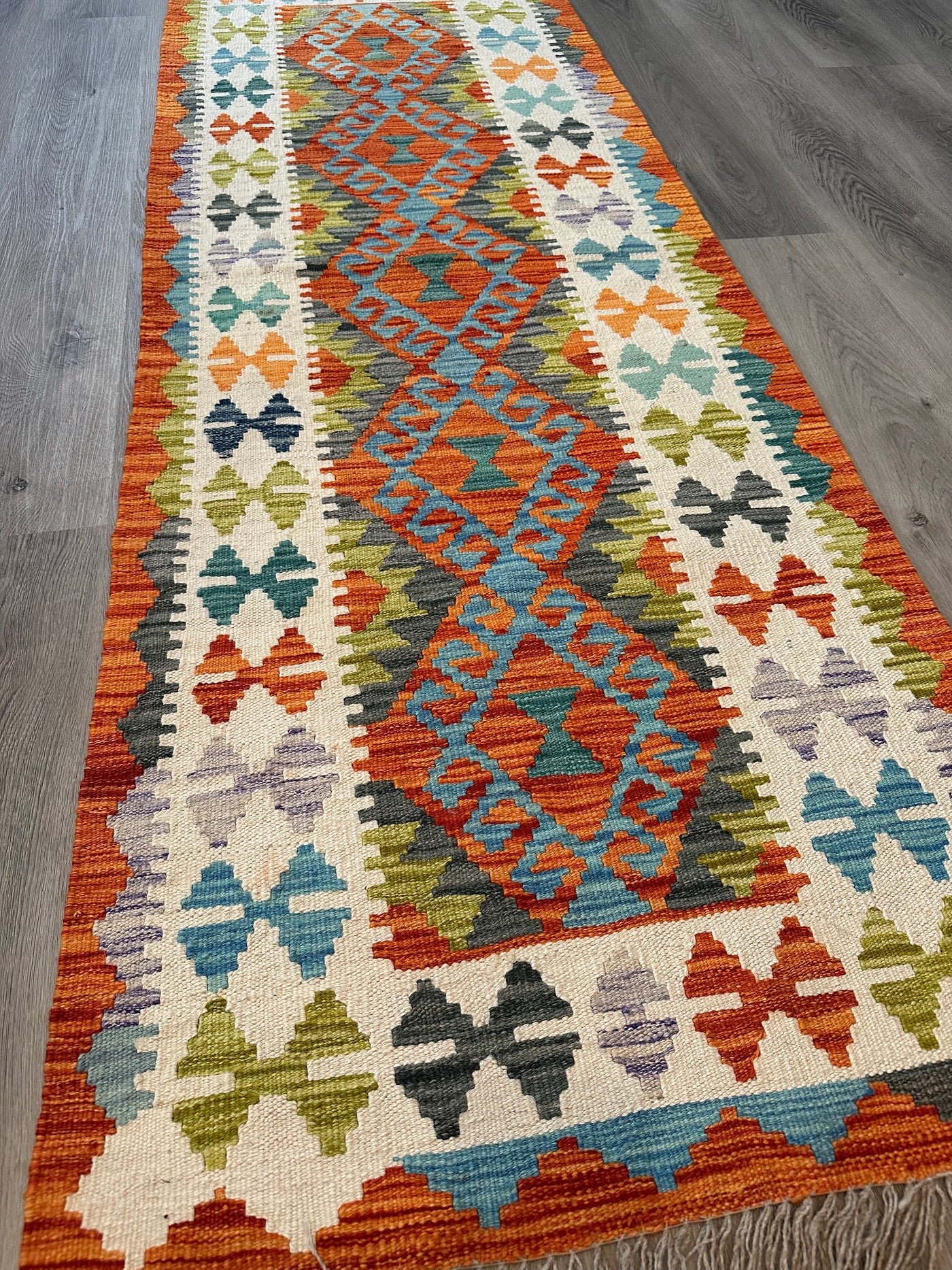 Handmade Persian Kilim Runner