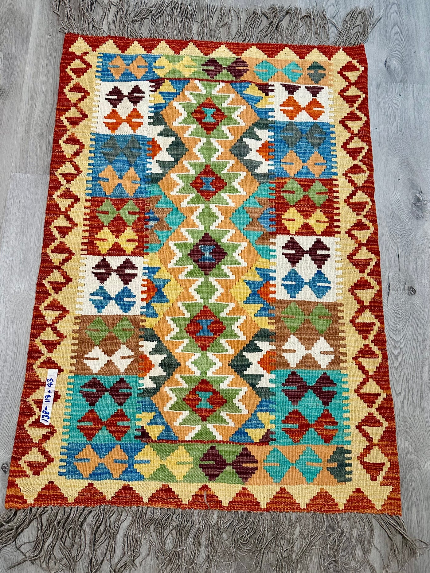 Handmade Persian Kilim Rug