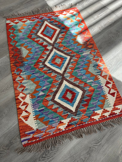 Handmade Kilim Rug 3 ft