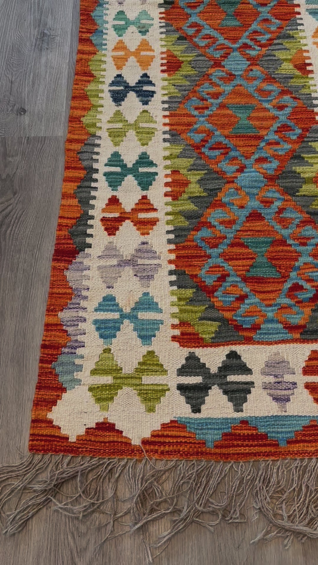 Handmade Persian Kilim Runner