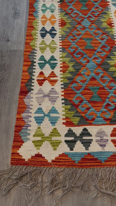Handmade Persian Kilim Runner