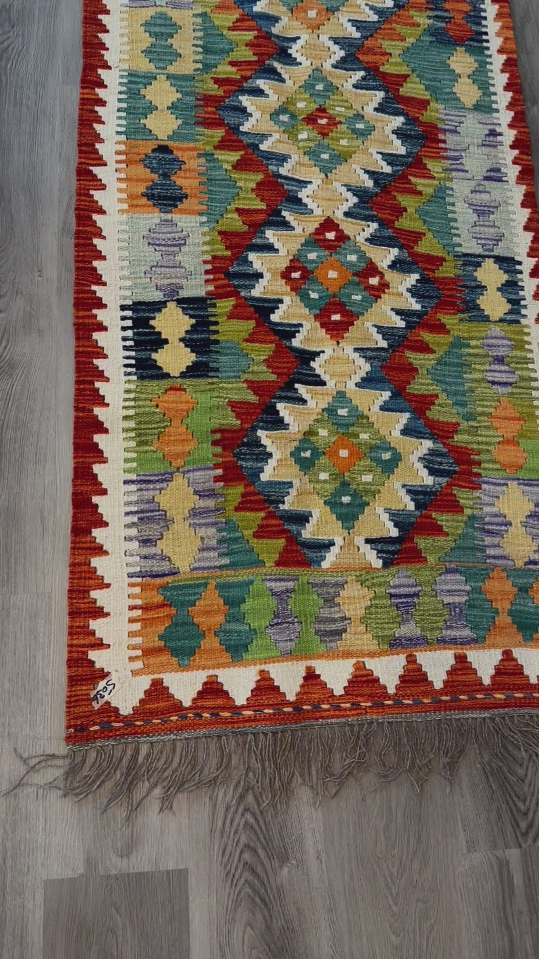 Handmade Persian Kilim Runner